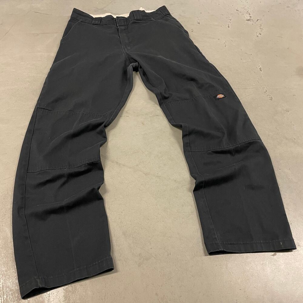 vintage dickies double knee carpenter cargo pants 34x34